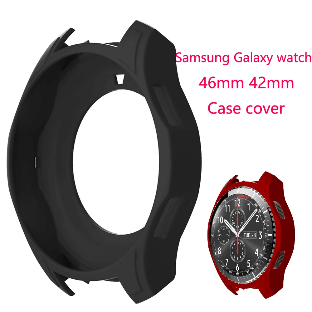 Gear S3 Frontier Case For Samsung Galaxy Watch 46mm 42mm Soft Silicone Protective case cover Frame Anti-fall bumper accessories
Gear S3 Frontier Case For Samsung Galaxy Watch 46mm 42mm Soft Silicone Protective case cover Frame Anti-fall bumper accessories