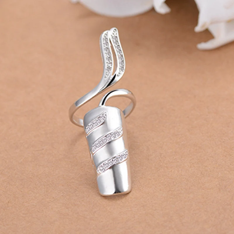 2018 Hot sell fashion Nail Manicure ring Originality Nail ring female ring ladies`nail rings jewelry
2018 Hot sell fashion Nail Manicure ring Originality Nail ring female ring ladies`nail rings jewelry
