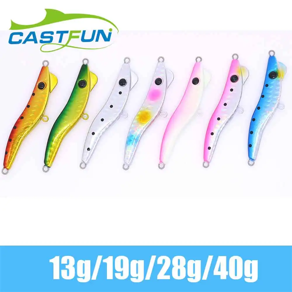 CASTFUN Metalmaru Janpanese Shrimp Metal Jig Lead Jig Lure 13g 19g 28g 40g 7pcs/lot Metal Spoon Lure Slow Jig
CASTFUN Metalmaru Janpanese Shrimp Metal Jig Lead Jig Lure 13g 19g 28g 40g 7pcs/lot Metal Spoon Lure Slow Jig
