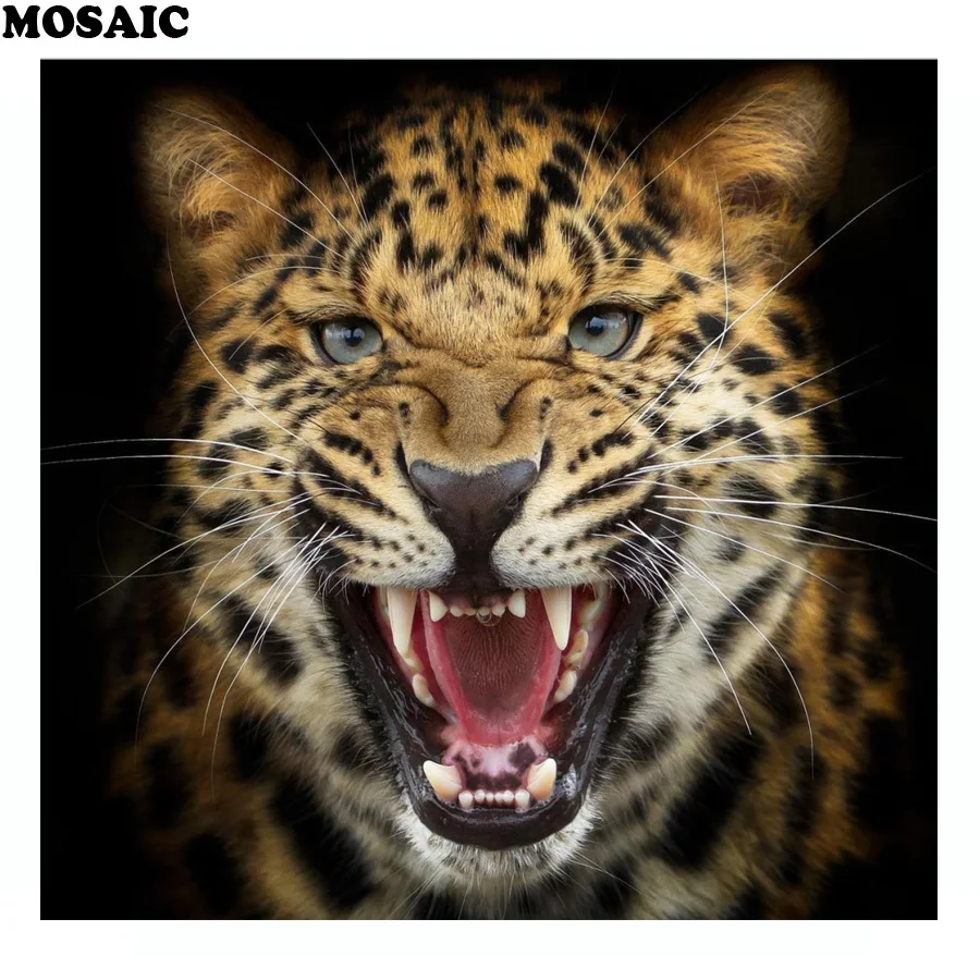 5d Diamond Embroidery leopard animal Needlework Diamond Painting Full Square Cross Stitch Rhinestones Mosaic Home Decoration
5d Diamond Embroidery leopard animal Needlework Diamond Painting Full Square Cross Stitch Rhinestones Mosaic Home Decoration