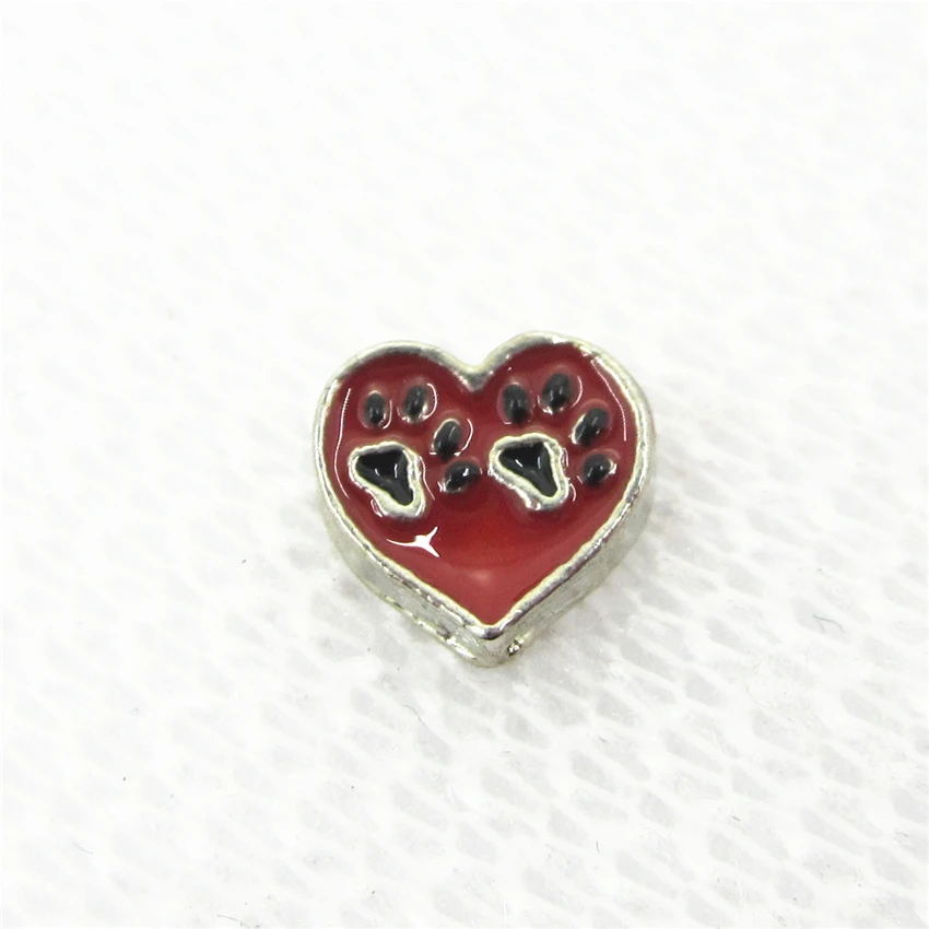 Hot Selling 20pcs/lot Heart Dog Paw Footprint Floating Charms Living Glass Memory Lockets Floating Charms DIY Jewelry Accessory
Hot Selling 20pcs/lot Heart Dog Paw Footprint Floating Charms Living Glass Memory Lockets Floating Charms DIY Jewelry Accessory