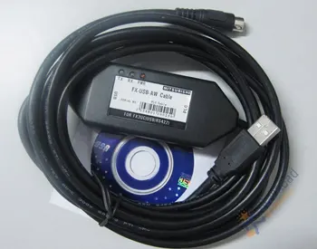 High Grade Diamond Shape FX-USB-AW Programming cable for Mitsubishi FX3UC PLC USB/RS422 FXUSBAW
High Grade Diamond Shape FX-USB-AW Programming cable for Mitsubishi FX3UC PLC USB/RS422 FXUSBAW