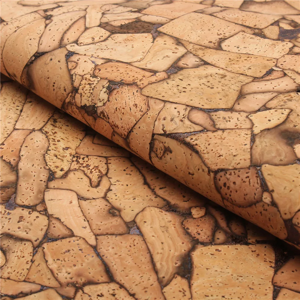 PORTUGAL cork fabric 68x50cm/135x100cm rustic Cork leather Vegan waterproof Abrasion resistance fabric COF-135
PORTUGAL cork fabric 68x50cm/135x100cm rustic Cork leather Vegan waterproof Abrasion resistance fabric COF-135
