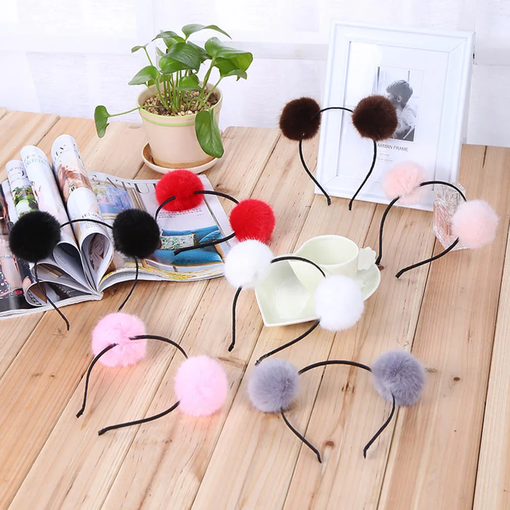 1PC Sweet Girls Cute Rabbit Plush Big Hair Ball Headband Hoop Cat Ears Hairband Tiara Hair Accessories For Kids
1PC Sweet Girls Cute Rabbit Plush Big Hair Ball Headband Hoop Cat Ears Hairband Tiara Hair Accessories For Kids