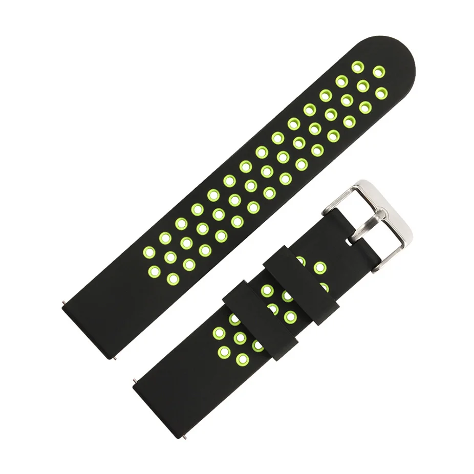 20mm Universal Silicone Watch Band Double-color Strap Round Hole for Xiaomi Amazfit Bip for WeLoop hey 3s for Ticwatch2
20mm Universal Silicone Watch Band Double-color Strap Round Hole for Xiaomi Amazfit Bip for WeLoop hey 3s for Ticwatch2