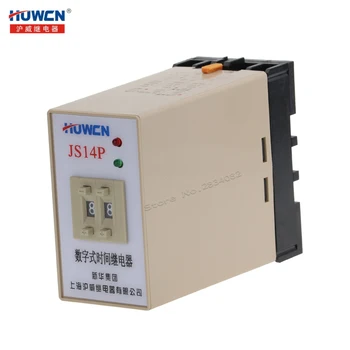 Digital time relay 99s AC 110V 220V 380V DC 24V electronic JS14P Timer relay