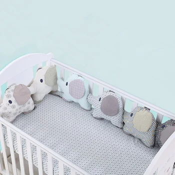 6 Pieces Baby Bed Bumper For Newborns Elephant Crib Bumper Infant Cot Crotch Soft Thick Baby Crib Protector Size 27*34cm
6 Pieces Baby Bed Bumper For Newborns Elephant Crib Bumper Infant Cot Crotch Soft Thick Baby Crib Protector Size 27*34cm