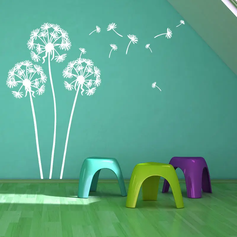 Wall Decal Large Flying Dandelion Plant Vinyl Wall Stickers Home Living Room Decor Kids Boys Room Removable Wall Art Mural AY015
Wall Decal Large Flying Dandelion Plant Vinyl Wall Stickers Home Living Room Decor Kids Boys Room Removable Wall Art Mural AY015