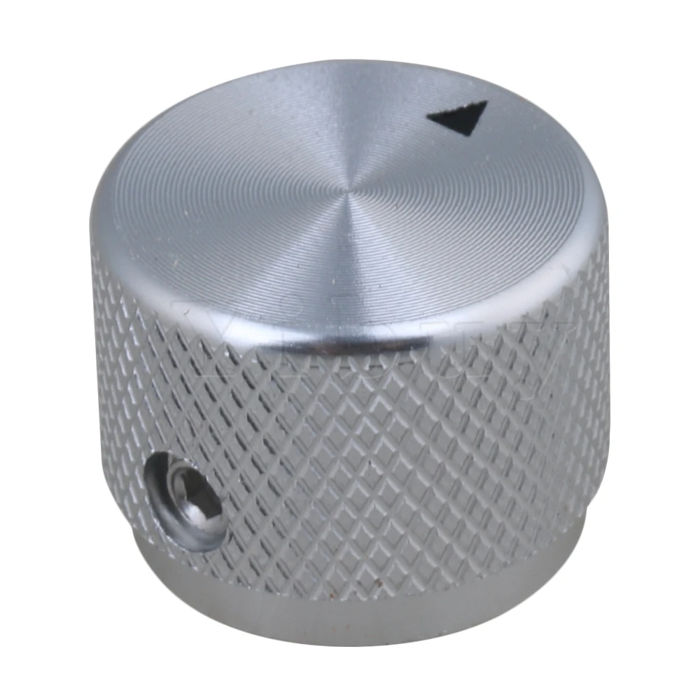 Yibuy 20x15.5x6mm Silver Aluminum Electric Guitar Potentiometer Volume Tone Rotary Control Knobs Pack of 2
Yibuy 20x15.5x6mm Silver Aluminum Electric Guitar Potentiometer Volume Tone Rotary Control Knobs Pack of 2