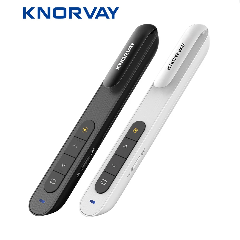KNORVAY Wireless Presenter Laser Pointers 2.4G RF Wireless PPT Presentation Remote Control Red Green Light USB Laser Pointer Pen
KNORVAY Wireless Presenter Laser Pointers 2.4G RF Wireless PPT Presentation Remote Control Red Green Light USB Laser Pointer Pen