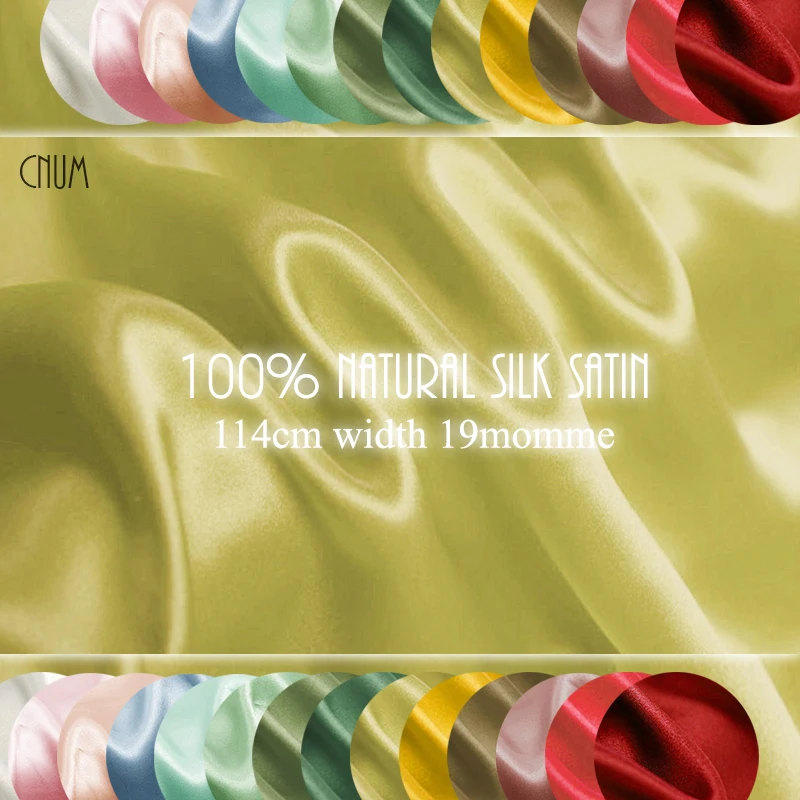 CNUM SS11419-2 100% Silk Satin/ Pure Color, 46-90/ W:1.25yd, T:19m/m 90colors /Unit:Meter
CNUM SS11419-2 100% Silk Satin/ Pure Color, 46-90/ W:1.25yd, T:19m/m 90colors /Unit:Meter