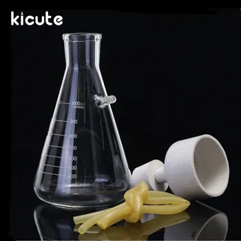 Kicute New 1000ml Vacuum Suction Filtration Device Buchner Funnel Borosilicate Glass Funnel Flask School Laboratory Supplies
Kicute New 1000ml Vacuum Suction Filtration Device Buchner Funnel Borosilicate Glass Funnel Flask School Laboratory Supplies
