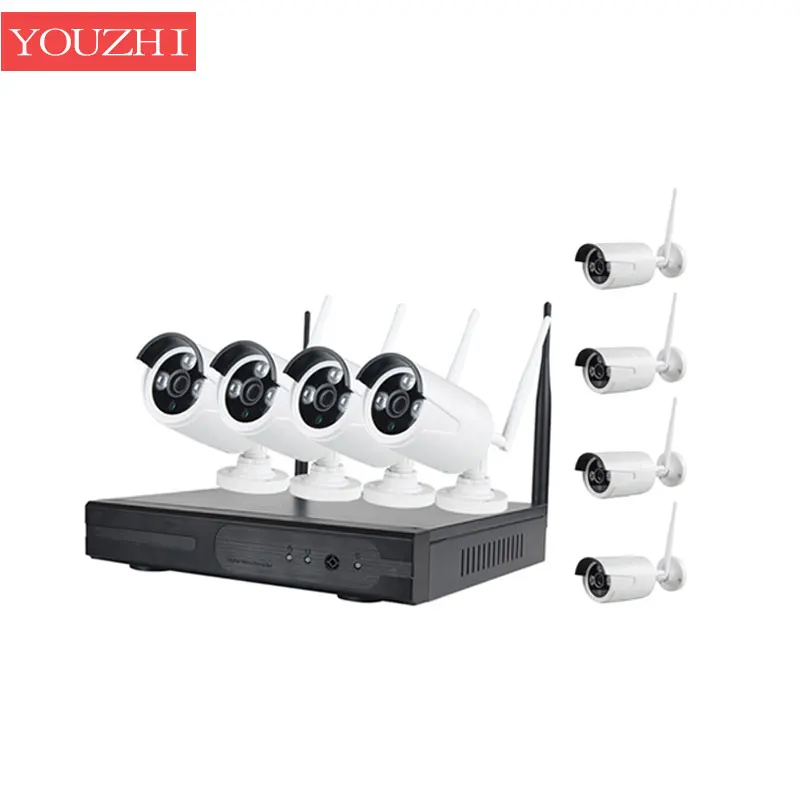 720P NVR 4PCS Wireless Security 1mp CCTV System Outdoor IP Camera WIFI Waterproof Video Surveillance CCTV Kit IP Pro YOUZHI
720P NVR 4PCS Wireless Security 1mp CCTV System Outdoor IP Camera WIFI Waterproof Video Surveillance CCTV Kit IP Pro YOUZHI
