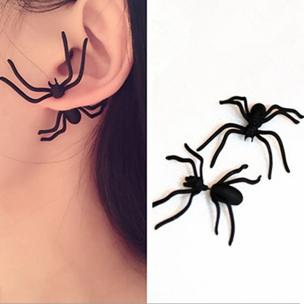 1 Piece!!! Punk Style Hot Exaggeration Halloween Black Spider Charm Ear Stud Earrings For Women statement Jewelry
1 Piece!!! Punk Style Hot Exaggeration Halloween Black Spider Charm Ear Stud Earrings For Women statement Jewelry