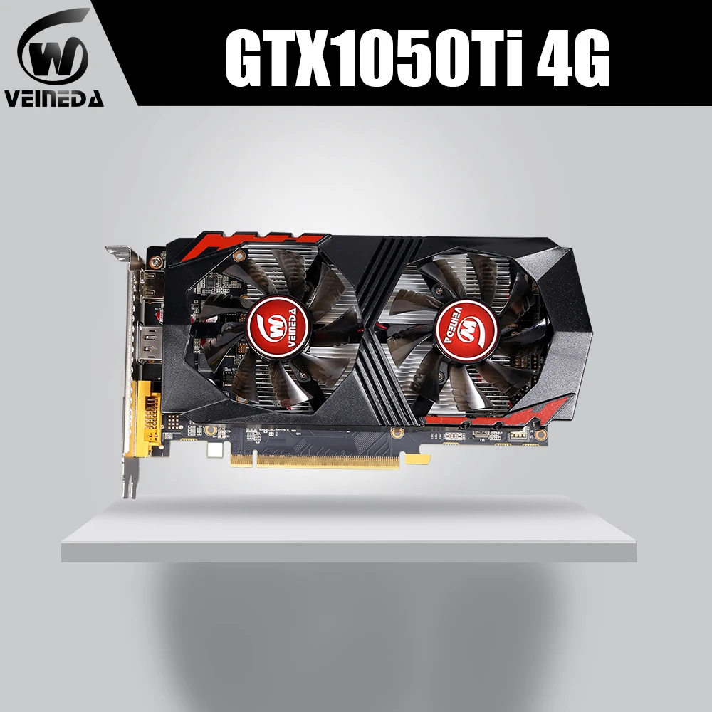 Video Card GTX1050Ti for Computer Graphic Card PCI-E GTX1050Ti GPU 4G 128Bit 1291/7000MHZ DDR5 for nVIDIA Geforce Game
Video Card GTX1050Ti for Computer Graphic Card PCI-E GTX1050Ti GPU 4G 128Bit 1291/7000MHZ DDR5 for nVIDIA Geforce Game