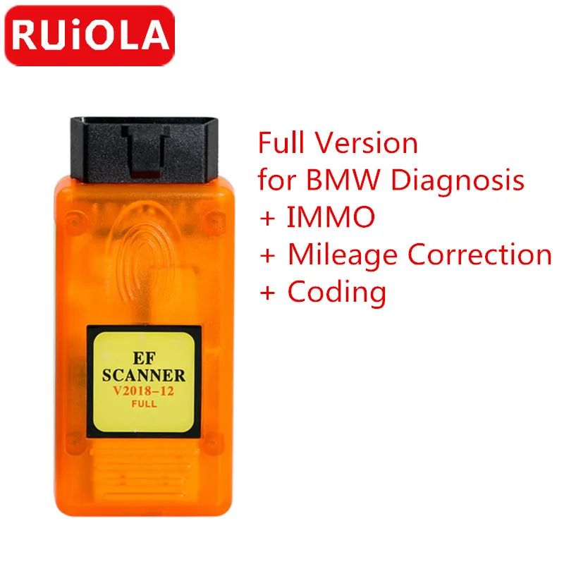 V2018.12 for BMW E/F Scanner II Full Version for BMW Diagnosis + IMMO + Mileage Correction + Coding
V2018.12 for BMW E/F Scanner II Full Version for BMW Diagnosis + IMMO + Mileage Correction + Coding