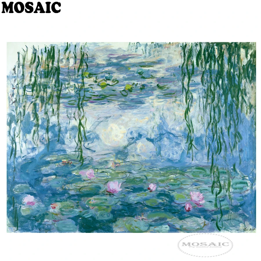Drop shipping,Claude Monet Water Lilies Embroidery Mosaic Pattern Wall Art diamond Painting for Living Room Home Wall Decor
Drop shipping,Claude Monet Water Lilies Embroidery Mosaic Pattern Wall Art diamond Painting for Living Room Home Wall Decor