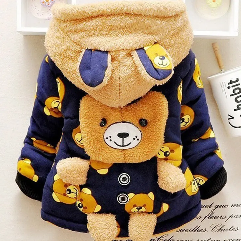 2018 Boys Girls Baby Autumn Winter Coat New 0-4 Years Old Children Cartoon Bear Thick Warm Tartan Cotton Clothing
2018 Boys Girls Baby Autumn Winter Coat New 0-4 Years Old Children Cartoon Bear Thick Warm Tartan Cotton Clothing
