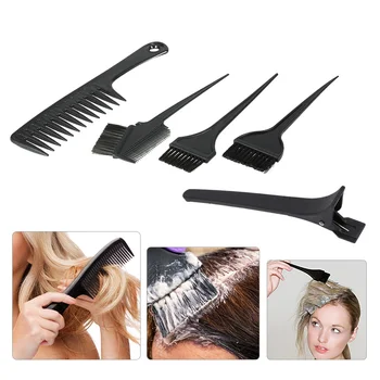 8pcs/set Hair Dyeing Tools Hair Coloring Kit Salon Dyeing Brush Comb Bowl Sectioning Clips Set Hairdressing Tool Black
8pcs/set Hair Dyeing Tools Hair Coloring Kit Salon Dyeing Brush Comb Bowl Sectioning Clips Set Hairdressing Tool Black