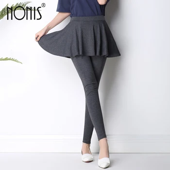 Nonis Winter Fake two pieces High Stretch Waist Women Skinny Leggings skirt With Warm Velvet long trousers Plus size S-4XL
Nonis Winter Fake two pieces High Stretch Waist Women Skinny Leggings skirt With Warm Velvet long trousers Plus size S-4XL