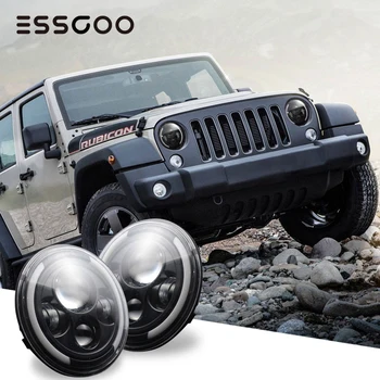 ESSGOO LED Work Light 7 Inch Round 150W DRL Turn Light Car Lamp DC 12V 24V 15000LM Headlight Bulbs For Jeep Wrangler TJ/LJ/CJ/JK
ESSGOO LED Work Light 7 Inch Round 150W DRL Turn Light Car Lamp DC 12V 24V 15000LM Headlight Bulbs For Jeep Wrangler TJ/LJ/CJ/JK