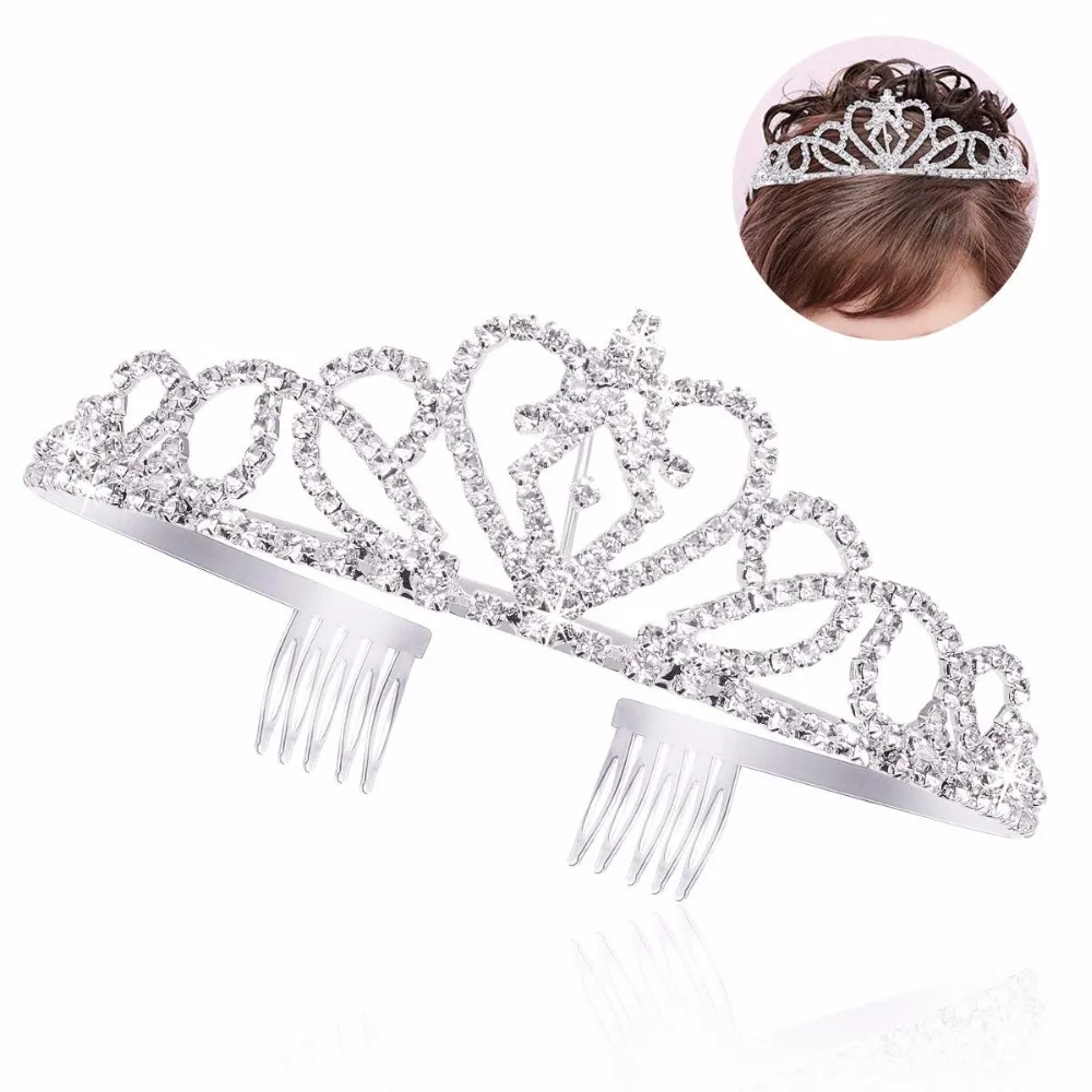 Cavetee Pretty Tiara Crown with Side Comb Rhinestone Headband For Women Girl Wedding Bridal Birthday Tiaras
Cavetee Pretty Tiara Crown with Side Comb Rhinestone Headband For Women Girl Wedding Bridal Birthday Tiaras
