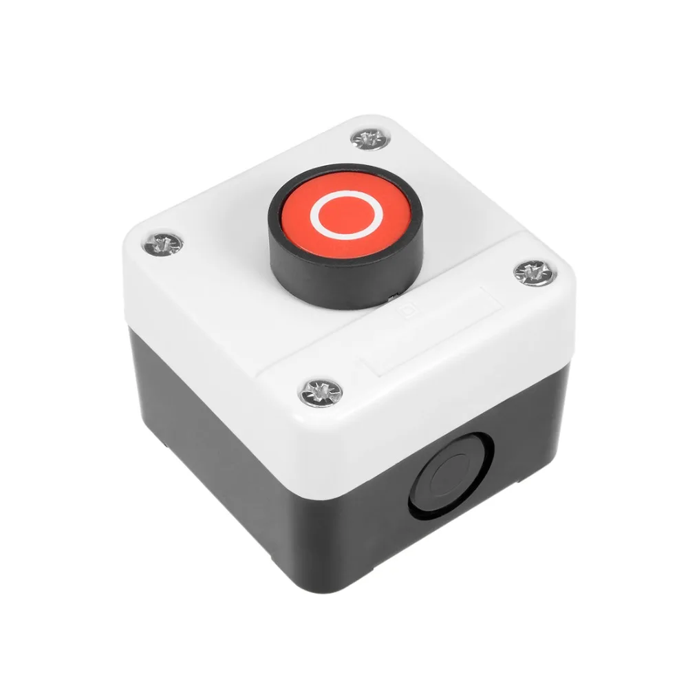 UXCELL Push Button Switch Station Momentary NC Red 400V 10A/6A To Control The Electromagnetic Starter Contactor Accessories
UXCELL Push Button Switch Station Momentary NC Red 400V 10A/6A To Control The Electromagnetic Starter Contactor Accessories