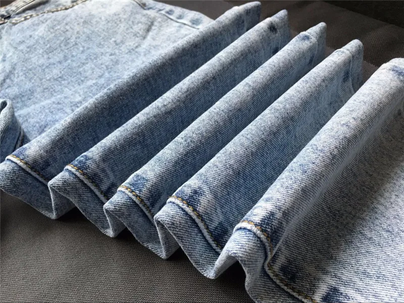 Ladies Long Jeans High Waist Snow Wash Cotton Boyfriend Jeans Pants Women Vintage Loose Straight Denim Pants Trousers (10)