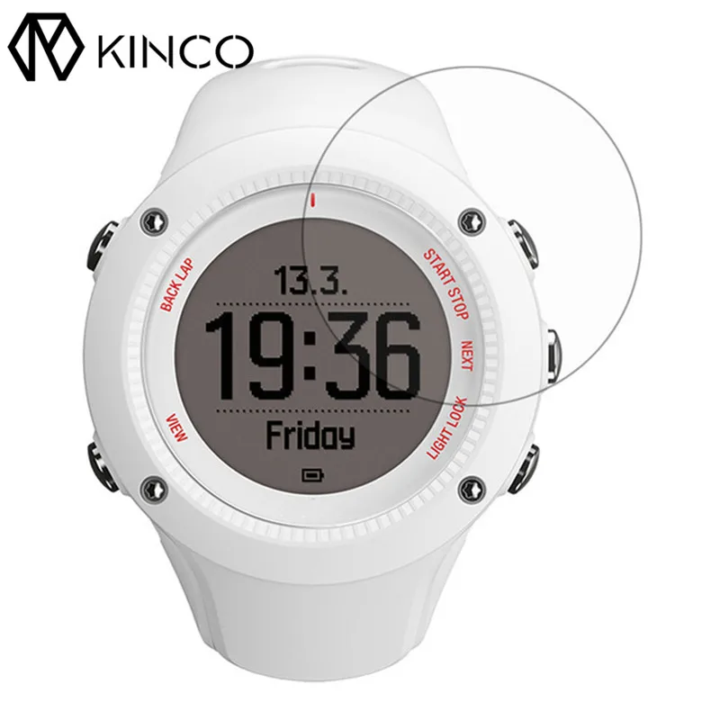 KINCO Tempered Glass HD Frosted Film Screen Scratch protector High-definition Clear Sport Watch Film for Suunto Ambit 3 RUN 3R
KINCO Tempered Glass HD Frosted Film Screen Scratch protector High-definition Clear Sport Watch Film for Suunto Ambit 3 RUN 3R