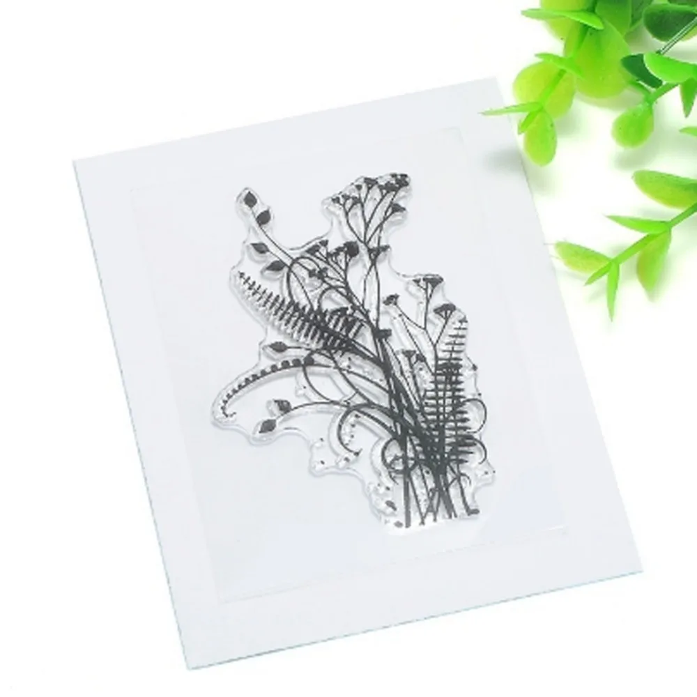 1 sheet DIY mixed grass leaves design Scrapbooking Decoration Transparent Clear Rubber Stamp Seal for Paper Craft 6*9cm
1 sheet DIY mixed grass leaves design Scrapbooking Decoration Transparent Clear Rubber Stamp Seal for Paper Craft 6*9cm