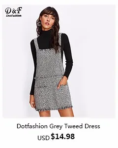 Dotfashion-Tweed Dress