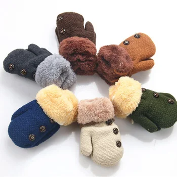 New Faux Fur Winter Knitted Glove Warmer Thinker Small Buttons Fingerless Gloves 6 Colors For Kid
New Faux Fur Winter Knitted Glove Warmer Thinker Small Buttons Fingerless Gloves 6 Colors For Kid