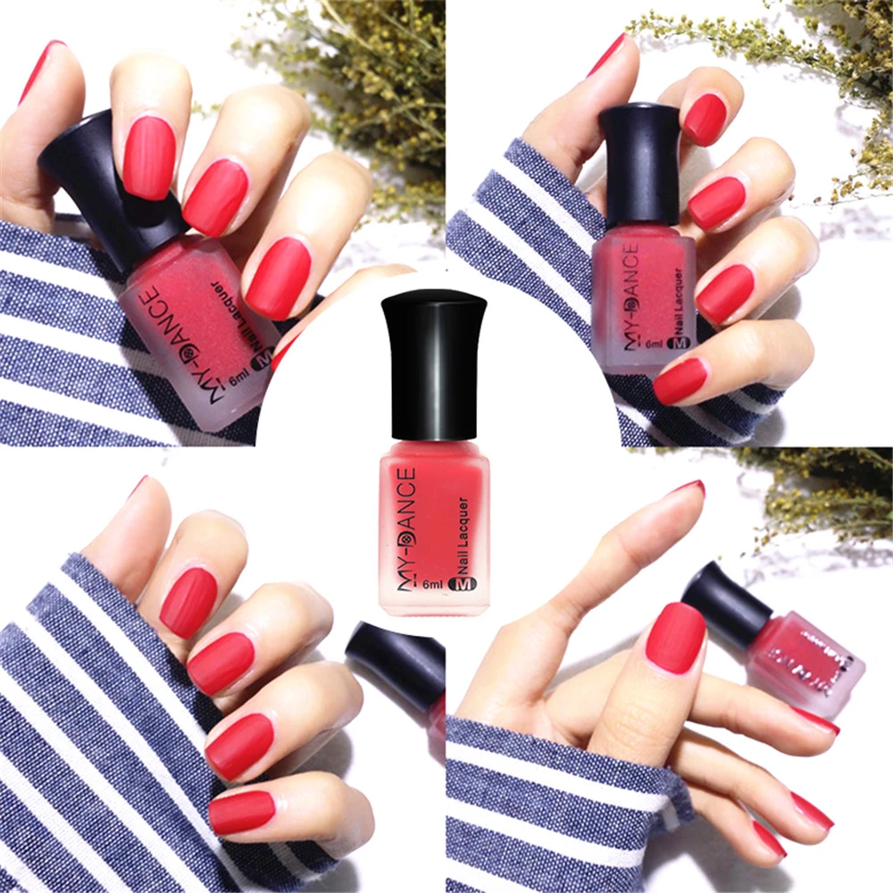 New Matte Nail Polish Mirror Long Lasting Nail Art Varnish Dull 30 Colors 6ml quick dry Satin Frosted bottle Nail Gel TSLM2
New Matte Nail Polish Mirror Long Lasting Nail Art Varnish Dull 30 Colors 6ml quick dry Satin Frosted bottle Nail Gel TSLM2
