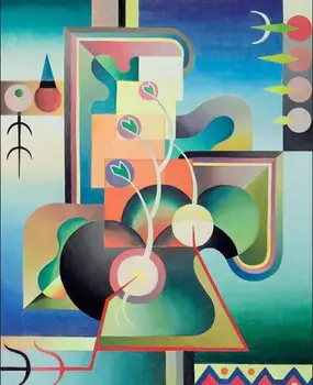 High quality Oil painting Canvas Reproductions Modality Series, Spring Awakening 854A (1937) by Jock Macdonald hand painted
High quality Oil painting Canvas Reproductions Modality Series, Spring Awakening 854A (1937) by Jock Macdonald hand painted