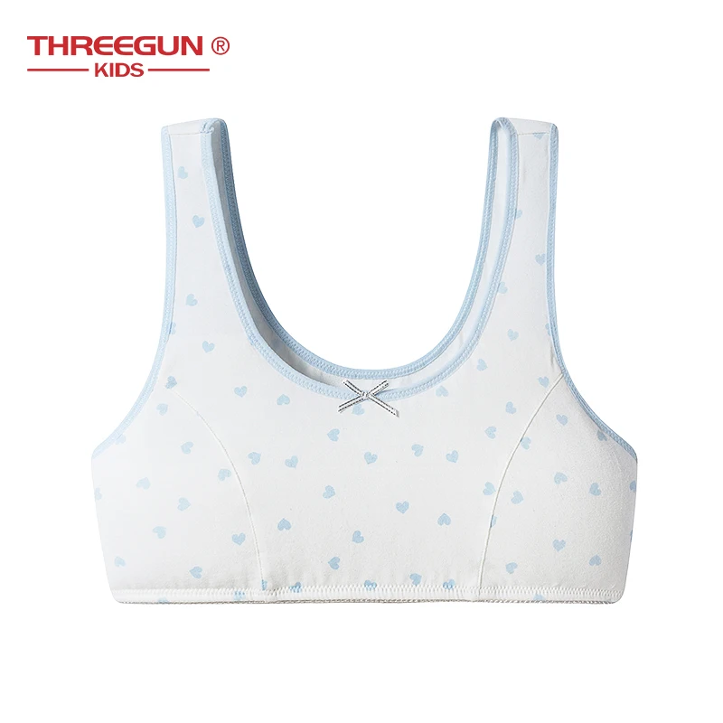 THREEGUN Training Bras Girls Underwear Anti-Light No Rims Cotton Comfortable Breathable Teenage Kids Puberty Student Girl Bras
THREEGUN Training Bras Girls Underwear Anti-Light No Rims Cotton Comfortable Breathable Teenage Kids Puberty Student Girl Bras