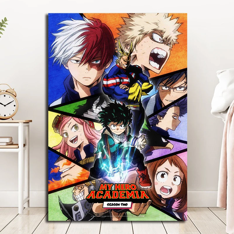 Boku no Hero Academia Canvas Posters Prints Wall Art Painting Decorative Picture Modern Home Decoration Accessories Framework HD
Boku no Hero Academia Canvas Posters Prints Wall Art Painting Decorative Picture Modern Home Decoration Accessories Framework HD
