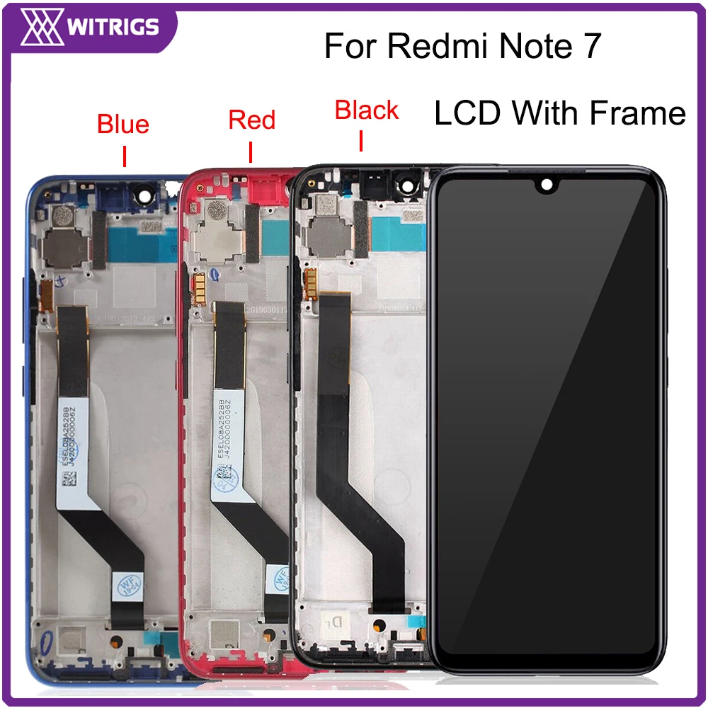 10 touch For Xiaomi Redmi Note 7 LCD Display Touch Screen Digitizer Assembly Replacement Note7 Pro LCD Screen
10 touch For Xiaomi Redmi Note 7 LCD Display Touch Screen Digitizer Assembly Replacement Note7 Pro LCD Screen