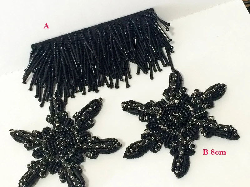 4-7pcs black white Rhinestones beads snowflake cross tassels fringe clothes dress bag shoes appliques patch brooch M43F144 -2
4-7pcs black white Rhinestones beads snowflake cross tassels fringe clothes dress bag shoes appliques patch brooch M43F144 -2