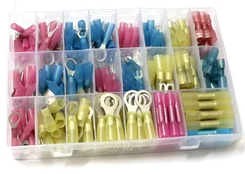 250pcs Heat Shrink Butt Wire Connector DIY Kit Waterproof Marine Automotive Terminals Set Soldering Sleeve Wire Cable Connector
250pcs Heat Shrink Butt Wire Connector DIY Kit Waterproof Marine Automotive Terminals Set Soldering Sleeve Wire Cable Connector