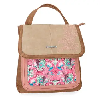 MOCHILA-BANDOLERA CATALINA FAISAN ROSA