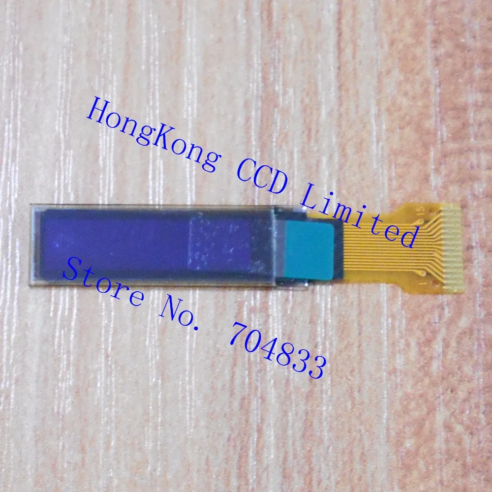 Highlight 0.87 inch white OLED display 128*32 15pin white OLED screen SSD1316 SPI interface white OLED screen QT1316P05A
Highlight 0.87 inch white OLED display 128*32 15pin white OLED screen SSD1316 SPI interface white OLED screen QT1316P05A