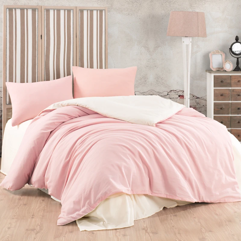 Lady Moda Bed Linen Set | Pink&Cream Luxury Ranforce Bedding Set Twin/Full/Queen/King Size 3/4/5 pcs Duvet Cover Set from Turkey
Lady Moda Bed Linen Set | Pink&Cream Luxury Ranforce Bedding Set Twin/Full/Queen/King Size 3/4/5 pcs Duvet Cover Set from Turkey