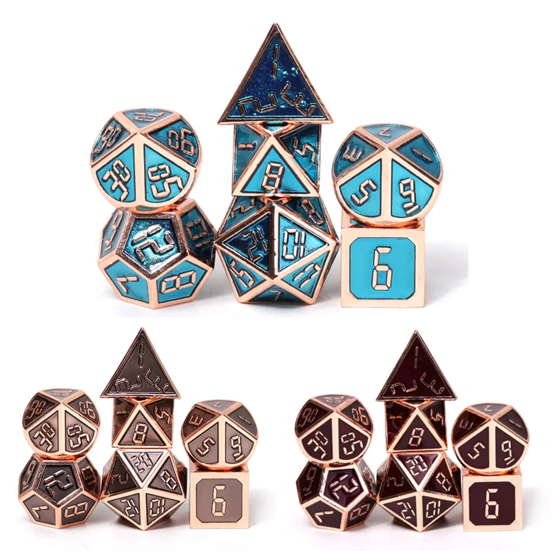 Chengshuo dnd dice metal rpg set polyhedral dungeons and dragon d20 8 Wholesale blue table games Zinc alloy digital dice pattern
Chengshuo dnd dice metal rpg set polyhedral dungeons and dragon d20 8 Wholesale blue table games Zinc alloy digital dice pattern