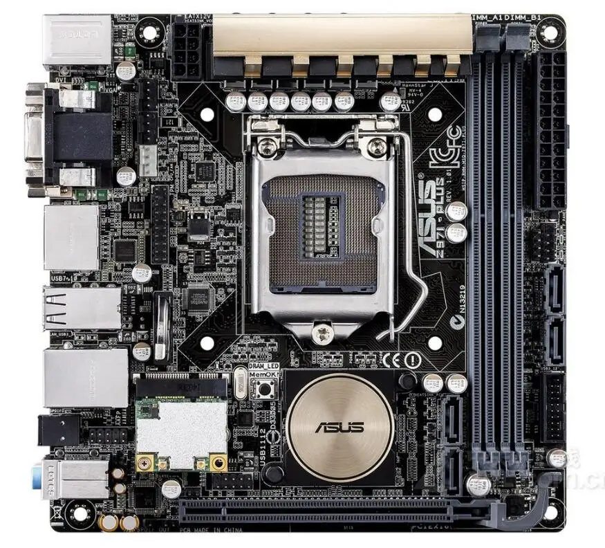 Mini-ITX HTPC 17*17 LGA1150 PCIE3.0 USB3.0 SATA3 For ASUS Z97I-PLUS Original Used Desktop for Intel Z97 Motherboard DDR3
Mini-ITX HTPC 17*17 LGA1150 PCIE3.0 USB3.0 SATA3 For ASUS Z97I-PLUS Original Used Desktop for Intel Z97 Motherboard DDR3