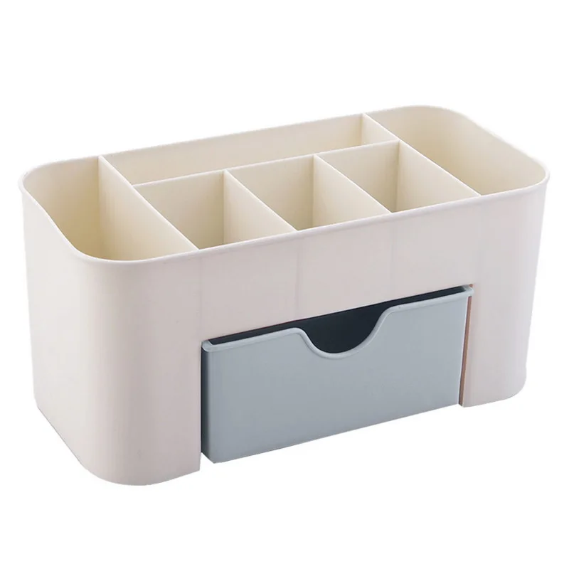 Cosmetic Storage Box with Drawers Desktop Plastic Jewelry box Makeup Sundries Case Container
Cosmetic Storage Box with Drawers Desktop Plastic Jewelry box Makeup Sundries Case Container