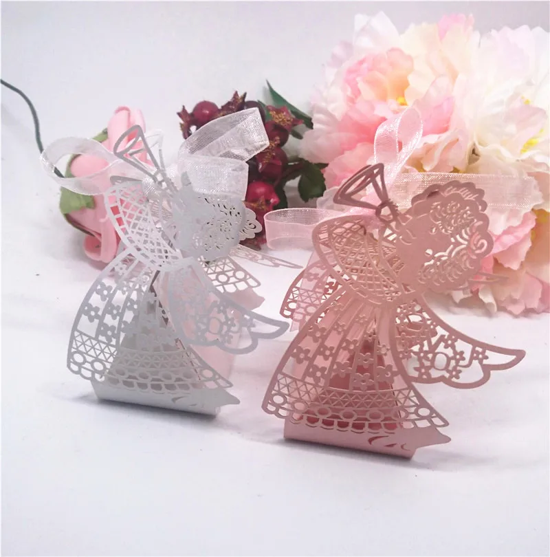 Angel Candy Favor Boxes 24pcs Laser Cut Wedding Chocolate Box Wedding Baby Shower Souvenirs Christmas Gift Packaging Box
Angel Candy Favor Boxes 24pcs Laser Cut Wedding Chocolate Box Wedding Baby Shower Souvenirs Christmas Gift Packaging Box