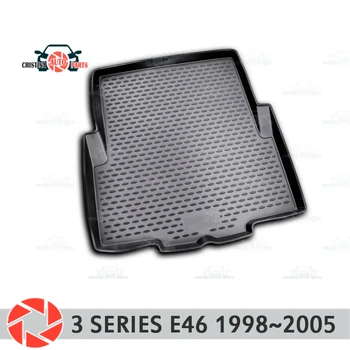 Trunk mat for BMW 3 Series E46 1998~2005 trunk floor rugs non slip polyurethane dirt protection interior trunk car styling
Trunk mat for BMW 3 Series E46 1998~2005 trunk floor rugs non slip polyurethane dirt protection interior trunk car styling