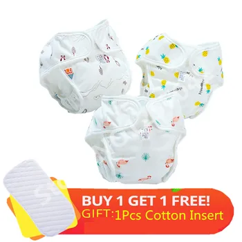 New Baby Cloth Diapers Reusable Cartoon Cotton Cloth Nappy Diaper Washable Baby Nappies Pocket Waterproof With Insert
New Baby Cloth Diapers Reusable Cartoon Cotton Cloth Nappy Diaper Washable Baby Nappies Pocket Waterproof With Insert