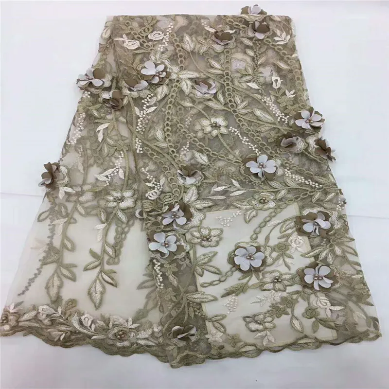 Green Beaded Design High Quality Mesh Embroidery Applique Tulle Nigerian Lace Fabrics 3d Flower Lace French Lace Fabric X862-1
Green Beaded Design High Quality Mesh Embroidery Applique Tulle Nigerian Lace Fabrics 3d Flower Lace French Lace Fabric X862-1