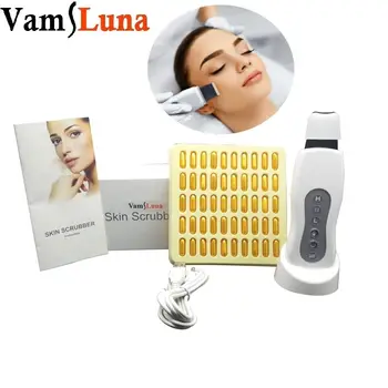 Rechargeable Ultrasonic Face Skin Scrubber Spatula Peeling Machine With 50 Face Whitening Cream For Blackhead Acne Removal
Rechargeable Ultrasonic Face Skin Scrubber Spatula Peeling Machine With 50 Face Whitening Cream For Blackhead Acne Removal